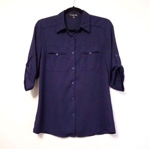 Lightweight Button down Top